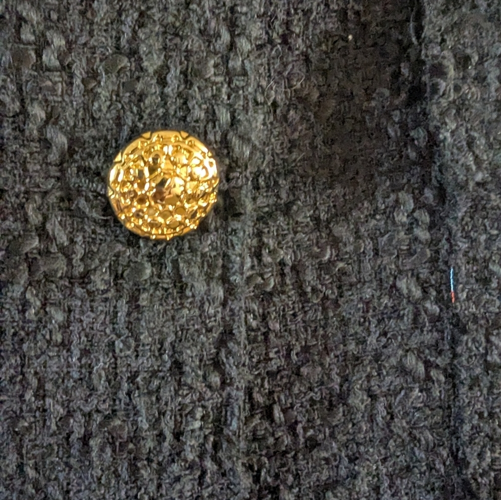 Crop Boucle Blazer - Picture 4 of 5